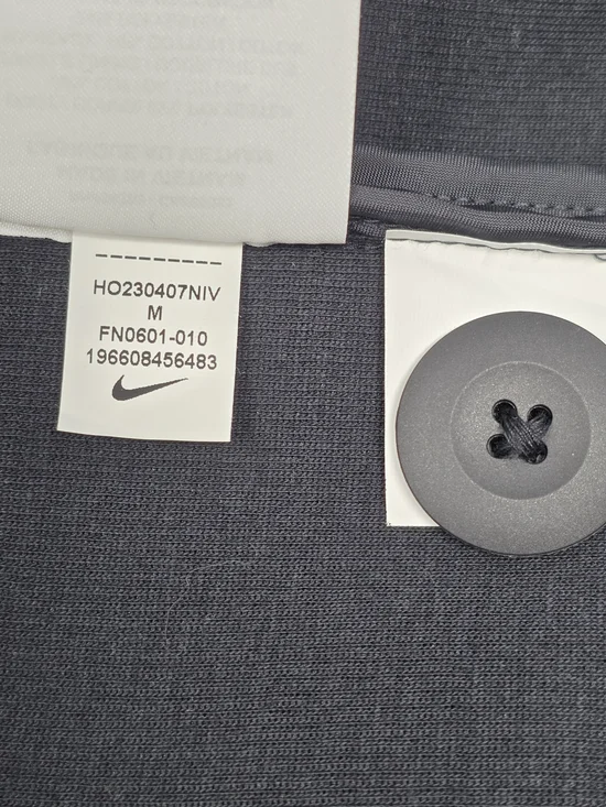 Nike Tech Fleece Re-imagined Trench Coat Men's Medium Tall Black FN0601-010 - Picture 4 of 7